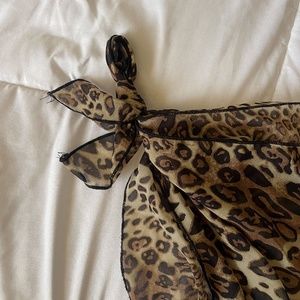 Leopard Sarong